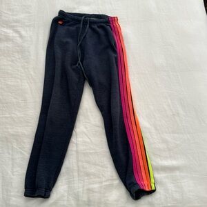 aviator nation neon sweatpants